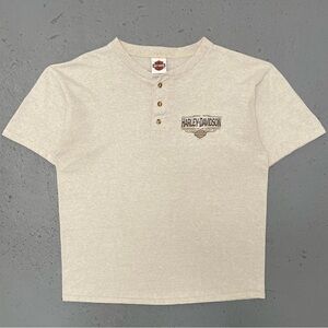 Vintage 2007 Harley Davidson Motorcycles Chicago Rare Biker T Shirt Large